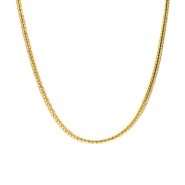 snakechain gold necklace